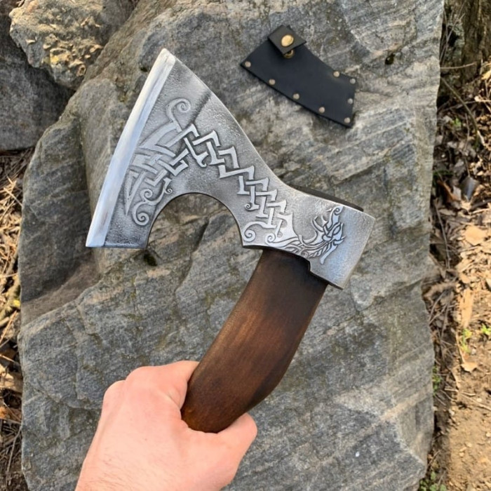 Набор для мангала подарочный в деревянной коробке Викинг BS83 Gorillas BBQ