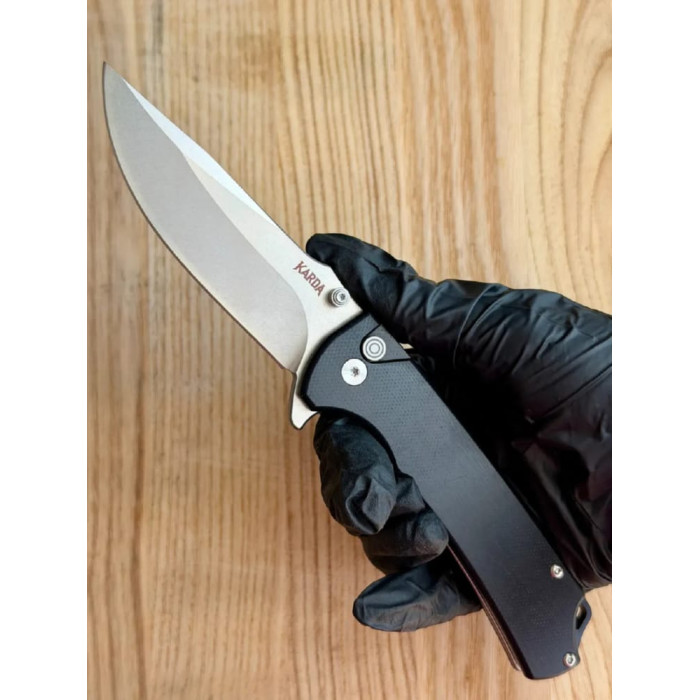 Нож раскладной Karda J263 Black сталь D2 (KB1)