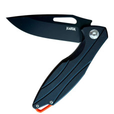 Туристический складной нож Karda J008 Clip Point D2 (KB10) 1527
