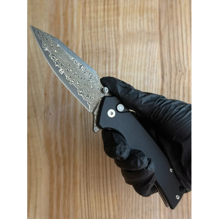 Туристический складной нож Karda J313B Damascus VG-10 (KB11)