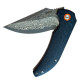 Подарочный туристический складной нож Karda J337 Carbon Damascus VG-10 (KB12)