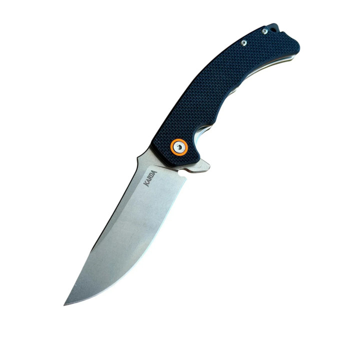 Туристический складной нож Karda J311 Black D2 (KB13)