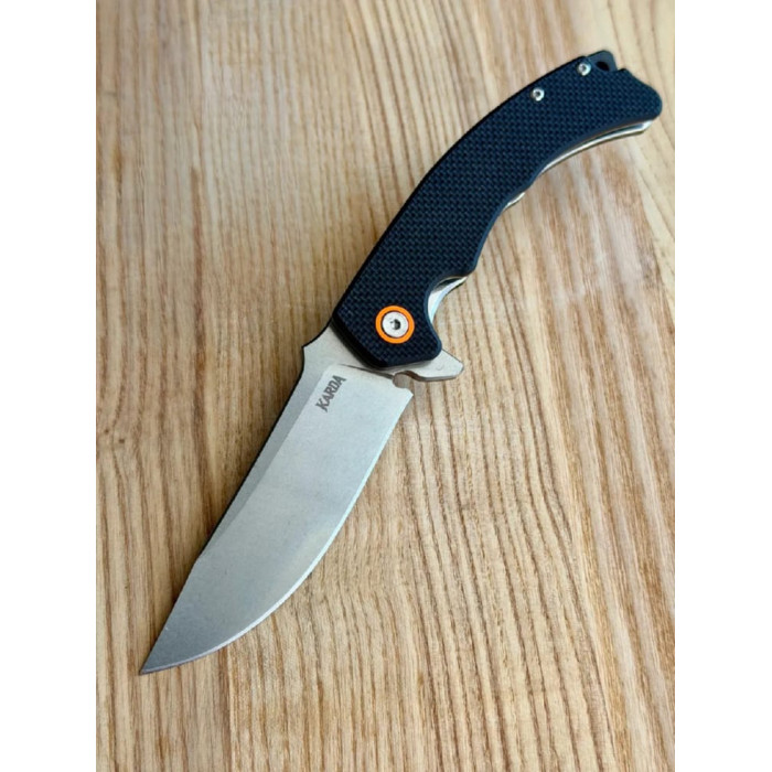 Туристический складной нож Karda J311 Black D2 (KB13)