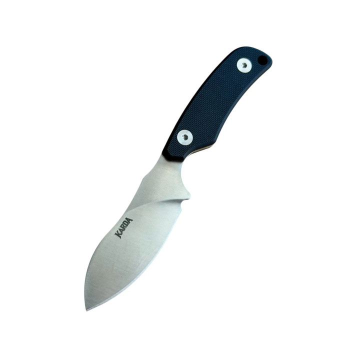 Туристический фиксированный нож Karda Z038 Black 440 (KB15) 1677
