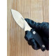 Туристический фиксированный нож Karda Z038 Black 440 (KB15) 1677