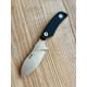 Туристический фиксированный нож Karda Z038 Black 440 (KB15) 1677