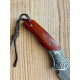 Туристический складной нож Karda J265 Mahogany Damascus VG-10 (KB16)