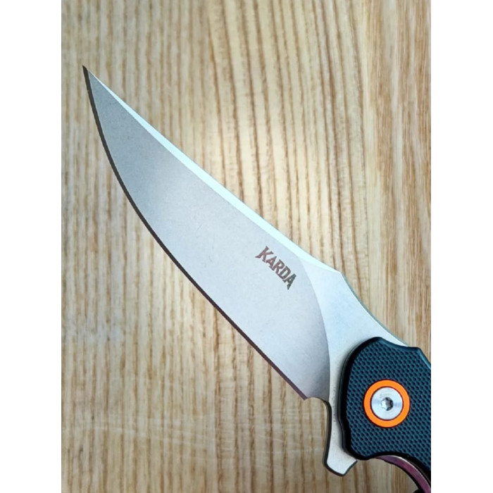 Туристический складной нож Karda J307B Black D2 (KB17)