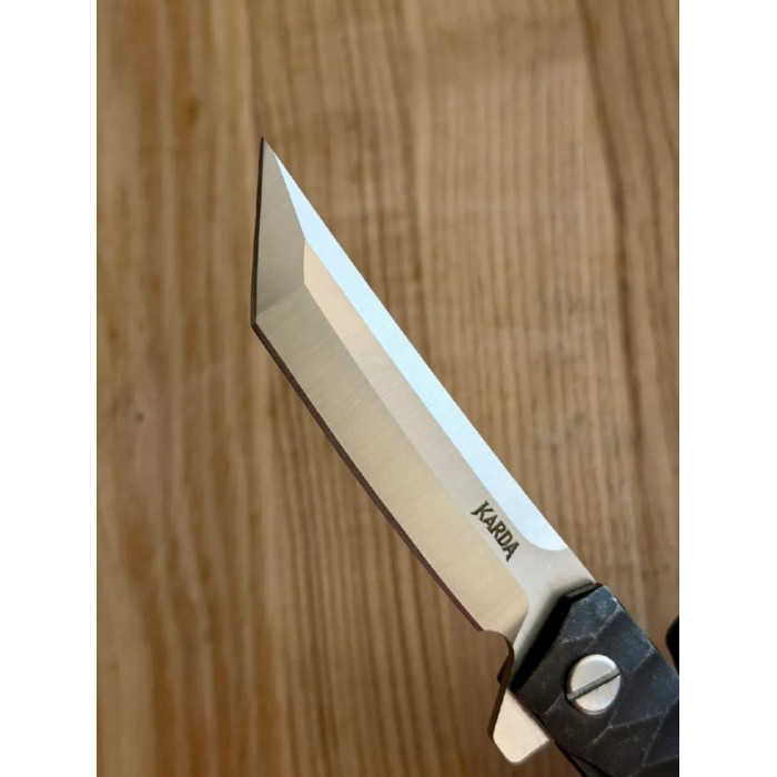 Туристический нож танто Karda D051 Satin D2 (KB18)