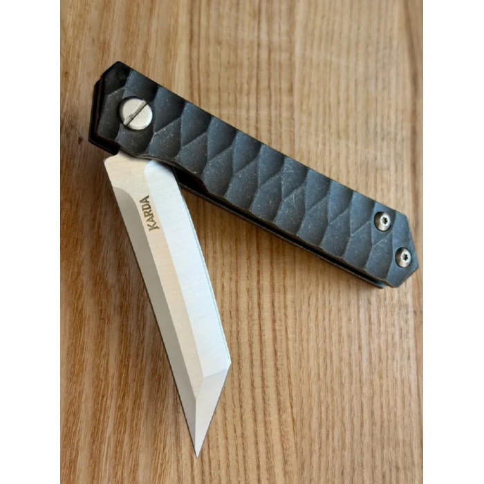 Туристический нож танто Karda D051 Satin D2 (KB18)
