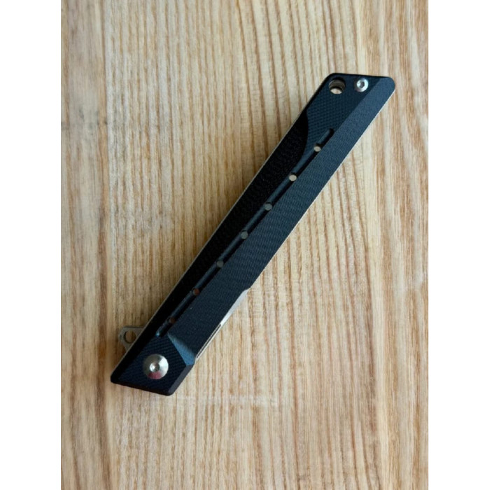 Складной нож туристический Karda J024 Black Handle White Tanto сталь D2 (KB22) 1536