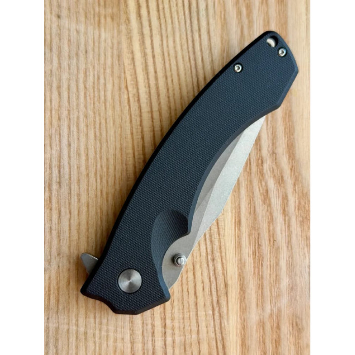 Складной нож туристический Karda J331B Black сталь D2 (KB24)