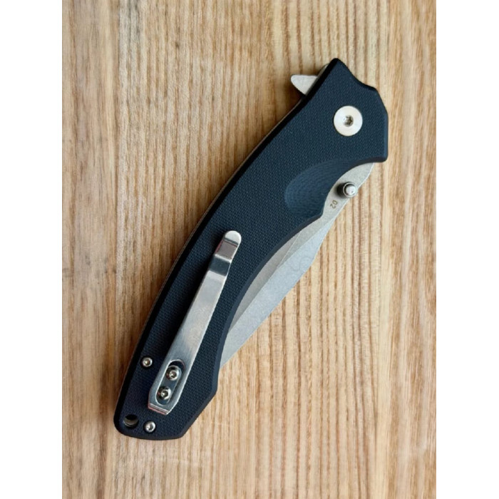 Складной нож туристический Karda J331B Black сталь D2 (KB24)