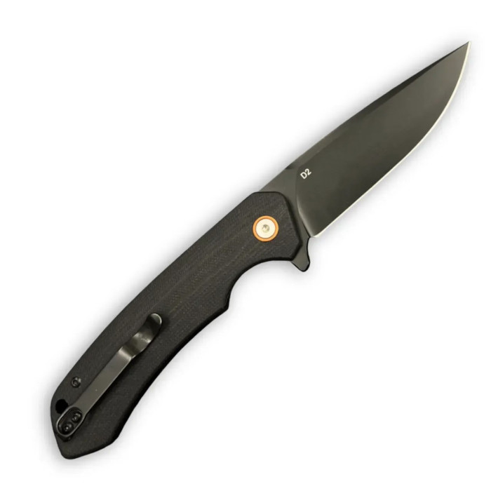 Складной нож туристический Karda J146 All Black сталь D2 (KB29) 1554
