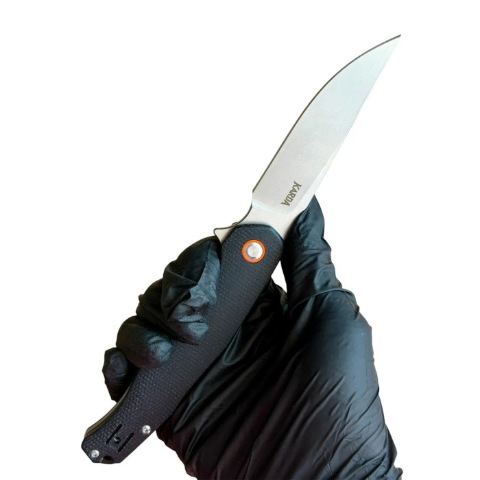 Складной нож туристический Karda J328 Black сталь D2 (KB3)
