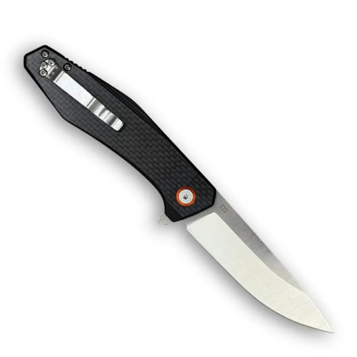 Складной нож Karda J130 Carbon Handle сталь D2 (KB30) 1553