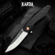Складной нож Karda J130 Carbon Handle сталь D2 (KB30) 1553