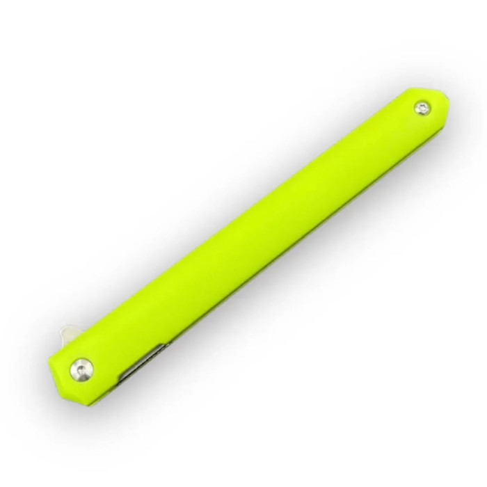 Складной нож Karda J097 green handle drop blade сталь D2 (KB32) 1546