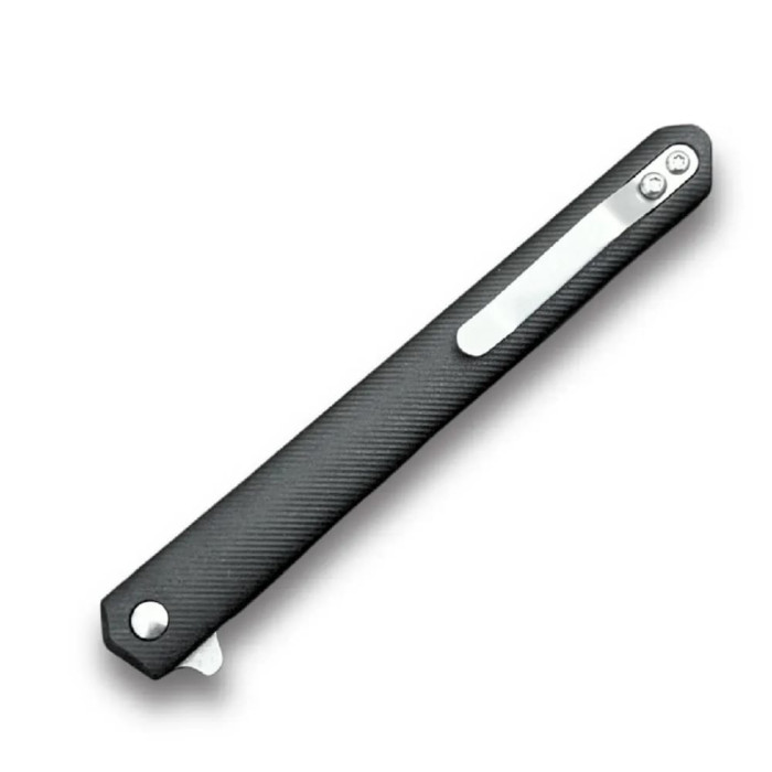 Складной нож Karda J097 black handle tanto blade сталь D2 (KB36) 1541