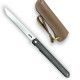 Складной нож Karda J097 black handle tanto blade сталь D2 (KB36) 1541