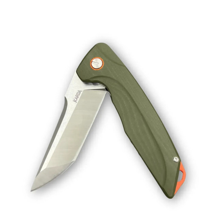 Складной нож Karda J070 Green сталь D2 (KB37) 1539