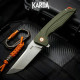 Складной нож Karda J070 Green сталь D2 (KB37) 1539