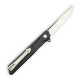 Походный складной нож Karda J024 Black Handle сталь D2 Drop-Point (KB39) 1537