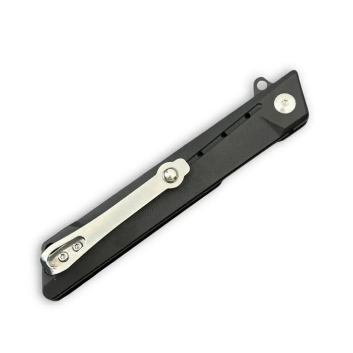 Походный складной нож Karda J024 Black Handle сталь D2 Drop-Point (KB39) 1537