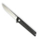 Походный складной нож Karda J024 Black Handle сталь D2 Drop-Point (KB39) 1537