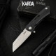 Походный складной нож Karda J013 Black сталь D2 (KB41) 1532