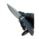 Туристический складной нож Karda J284B Black Damascus сталь VG-10 (KB5)
