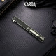 Туристический складной нож Karda J149 Black сталь D2 (KB51) 1383
