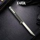Туристический складной нож Karda J149 Black сталь D2 (KB51) 1383