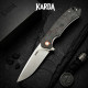 Складной нож Karda J146 Carbon Red сталь D2 (KB52) 1669