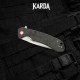 Складной нож Karda J146 Carbon Red сталь D2 (KB52) 1669