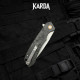 Складной нож Karda J146 Carbon Black сталь D2 (KB53) 1670