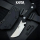 Туристический фиксированный нож Magura Z037 Black сталь D2 (KB54)