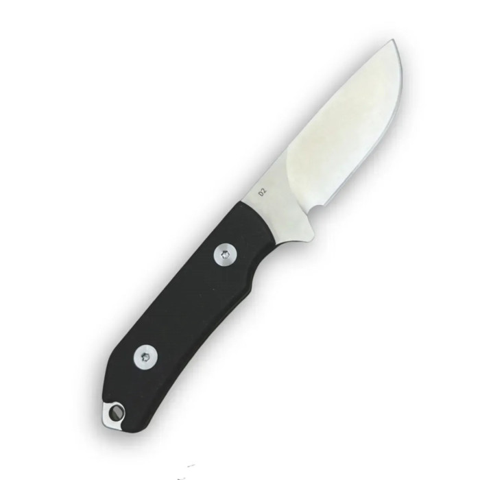Туристический фиксированный нож Karda Z035 Black сталь D2 с чехлом (KB55) 1674