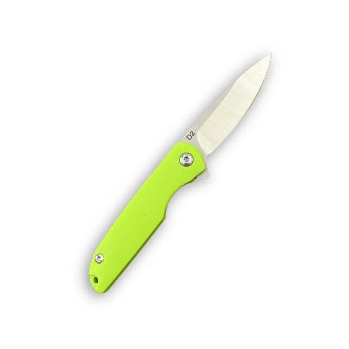 Складной нож-брелок Karda J160 Lime Green сталь D2 (KB57) 1671