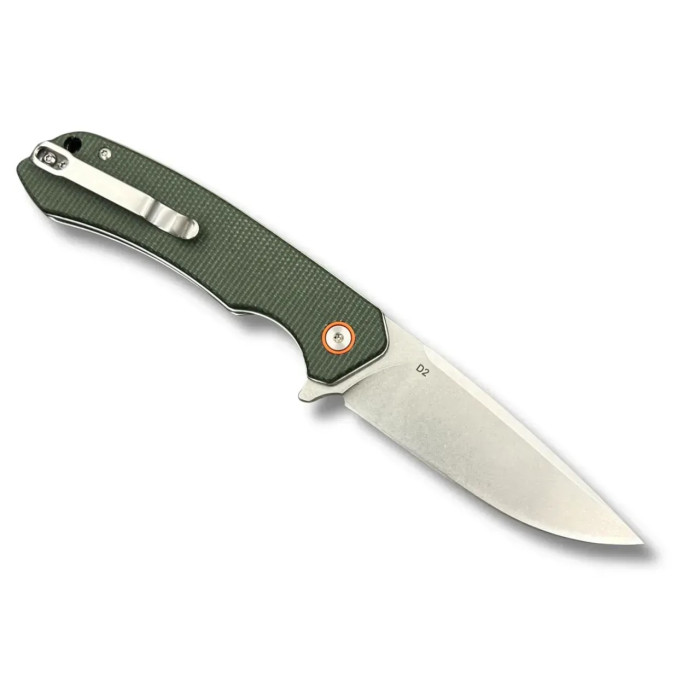 Складной нож туристический Karda J146 Linen Green сталь D2 (KB58) 1667