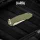 Складной нож Karda J278D Clip Point сталь D2 (KB62)