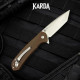 Складной карманный нож Karda J277B Tanto сталь D2 (KB63)