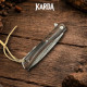 Складной нож Karda J242 Damascus VG-10 (KB66)