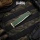 Складной нож Karda J324G Green Micarta (KB67)