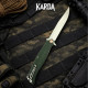 Складной нож Karda J324G Green Micarta (KB67)