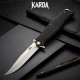 Складной нож Karda J324B Black micarta (KB68)