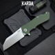 Складной нож Karda J323G Green сталь D2 (KB70)