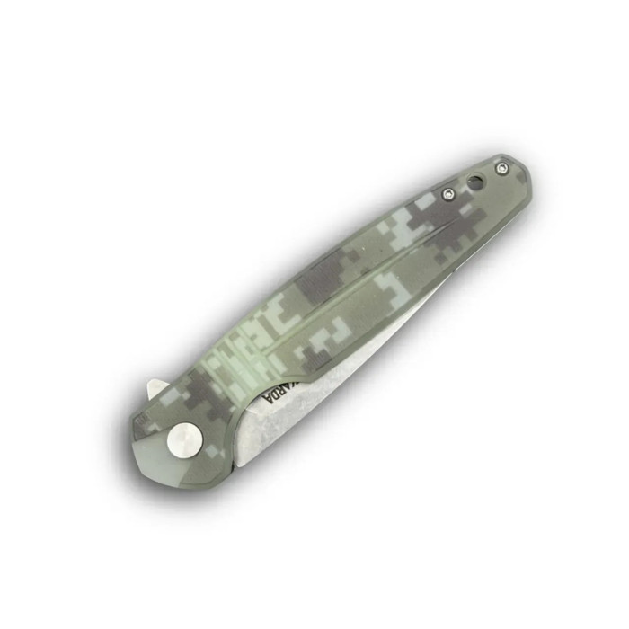 Складной нож туристический Karda J315C Camo сталь D2 (KB72)