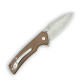 Туристический складной нож Karda J313BR Brown сталь VG-10 (KB74)