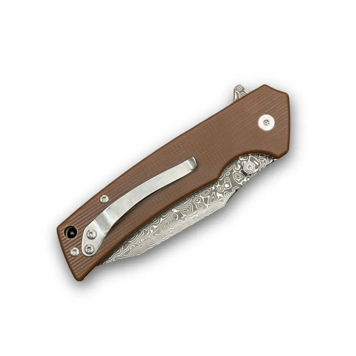 Туристический складной нож Karda J313BR Brown сталь VG-10 (KB74)